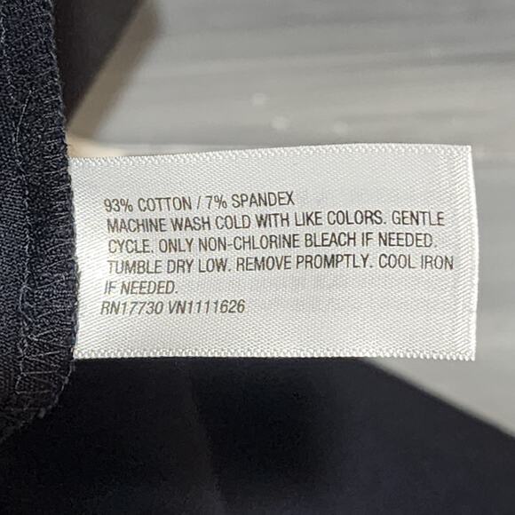 A New Day Skinny Ankle Pants High Rise Black Stretchy Pull On Size 17 R - Picture 8 of 12